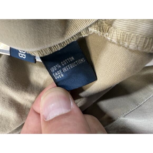 Vintage Polo Ralph Lauren Tyler Shorts Pleated Khaki Shorts 50B Big - Picture 9 of 11